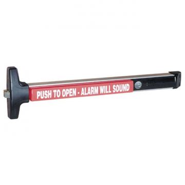 Detex V40xEB Alarmed Rim Exit Device (Battery)